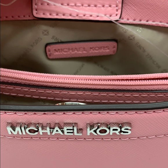 MICHAEL KORS RAYNE SM CROSSBODY CARNATION - Picture 4 of 16